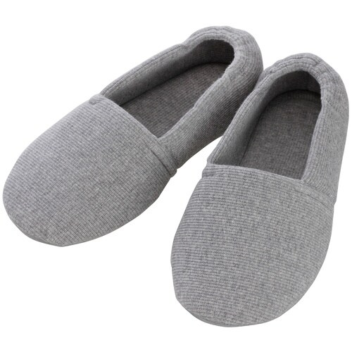 エスパドワイド両足グレー/L