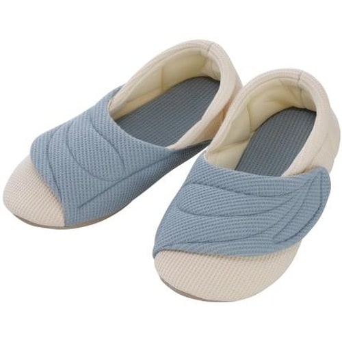 ワイドベルトワッフルブルーLL