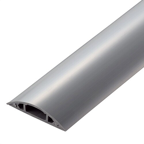 配線カバー 床用 長さ1m×幅54mm グレー