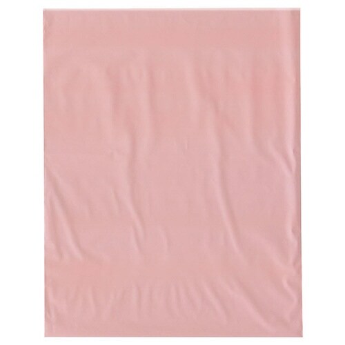 無地リサイクル宅配バッグ2 ピンク 50枚×2