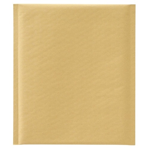 無地緩衝材付宅配紙袋2クラフト 10枚×6