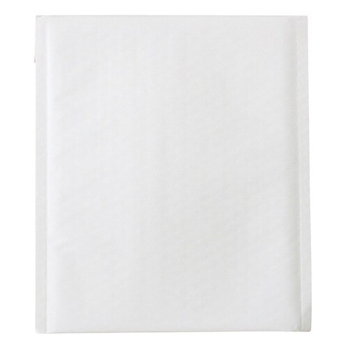 無地緩衝材付宅配紙袋2ホワイト 10枚×6