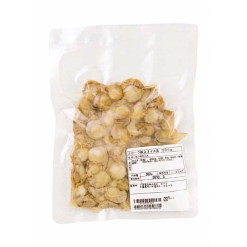 【冷凍】三洋食品 スモーク帆立オイル漬け 300g