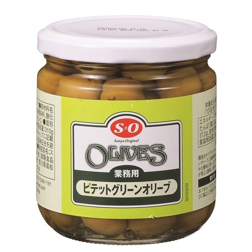 讃陽食品工業 ピテットグリーンオリーブ 310g