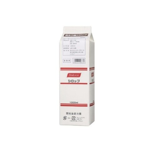 Dolceze 黒みつ風シロップ 1L x2