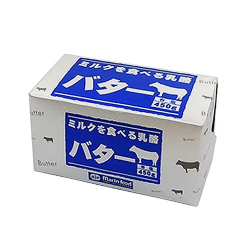 マリンフード ミルクを食べる乳酪バター 450g×