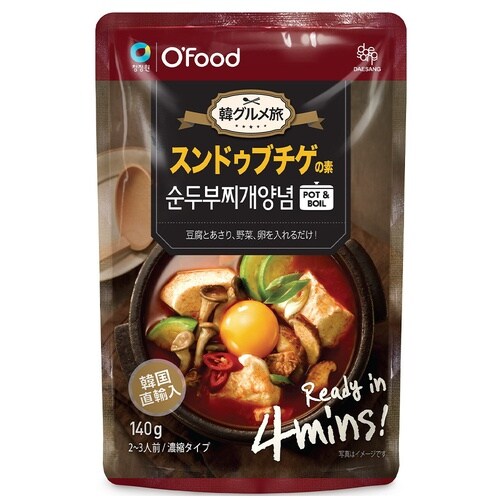 大象ジャパン スンドゥブチゲの素140g×16個