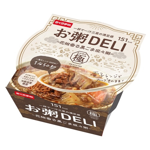幸南食糧 お粥DELI 花椒香る黒ごま担々粥 24