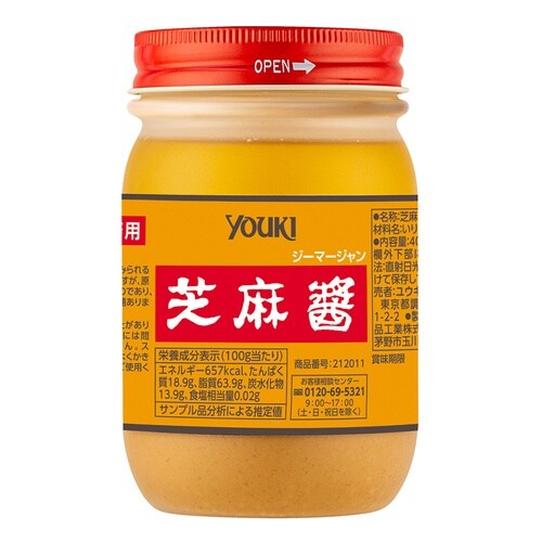 【常温】ユウキ食品 芝麻醤 400g×6個