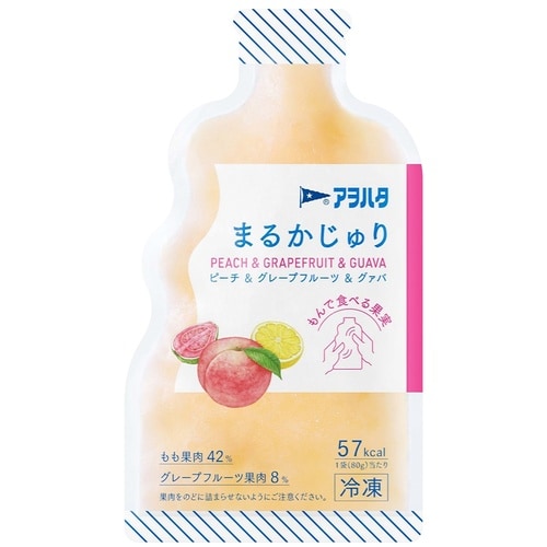 アヲハタ まるかじゅり ピーチ&グレープフルーツ&