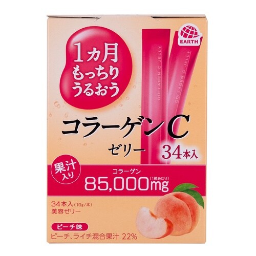 アース製薬 1ヵ月もっちりうるおうコラーゲンCゼリ