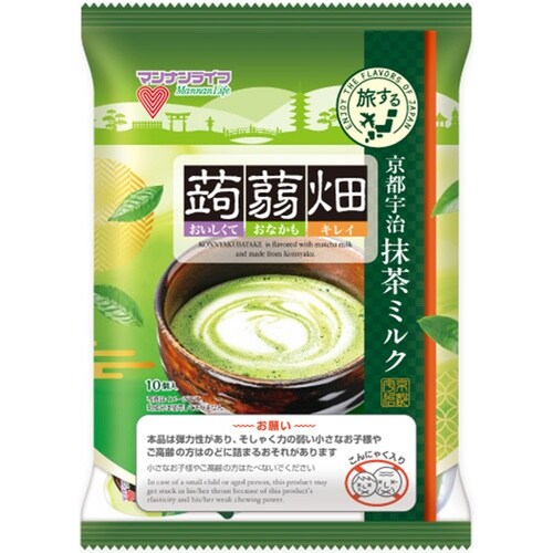 マンナンライフ 蒟蒻畑京都宇治抹茶ミルク 250g