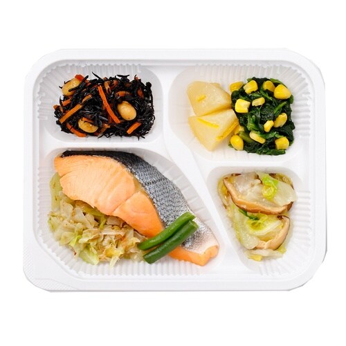 ニチレイフーズ きくばりごぜん 銀鮭の塩焼き 18