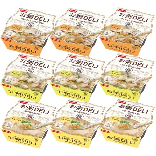 幸南食糧 お粥DELI 和風粥3種セット(各3食)