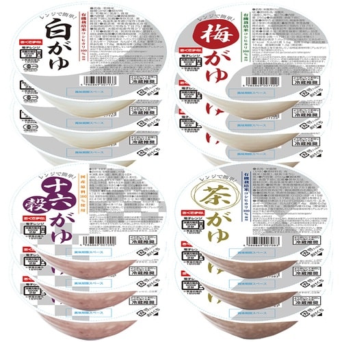 幸南食糧 レンジで簡単! お粥4種アソートセット(