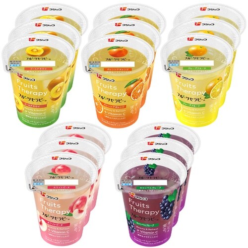 フジッコ フジッコ フルーツセラピー 5種X各3個