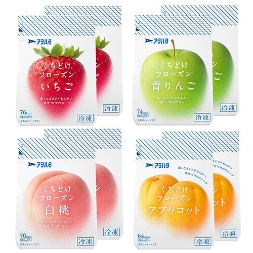 アヲハタ アヲハタ くちどけフローズン 4種X各2