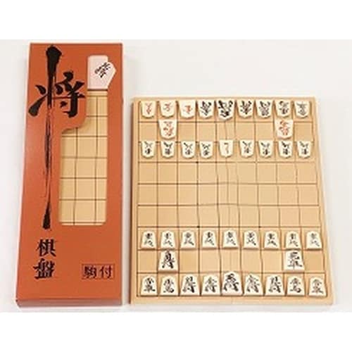 木製駒付将棋盤セット