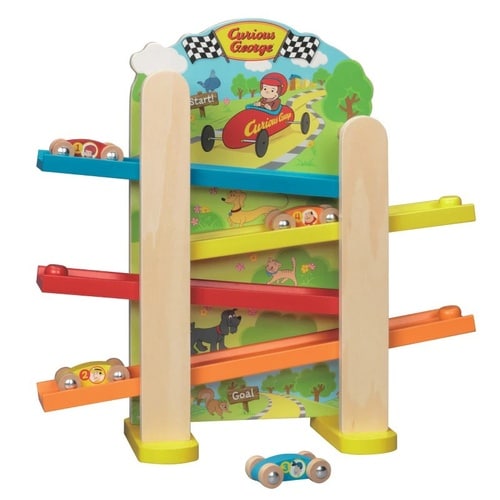 おさるのジョージ スロープカーレース