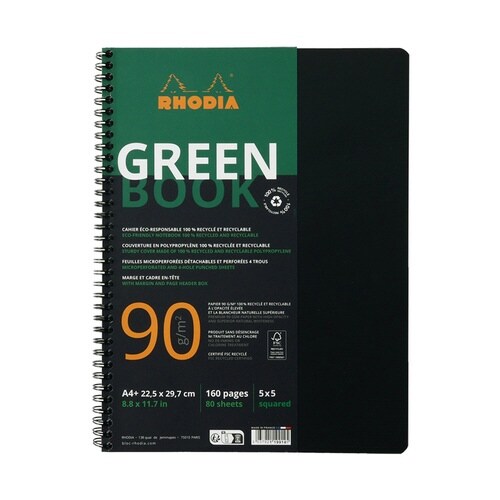 GreenbookRノートA4+5x5×5