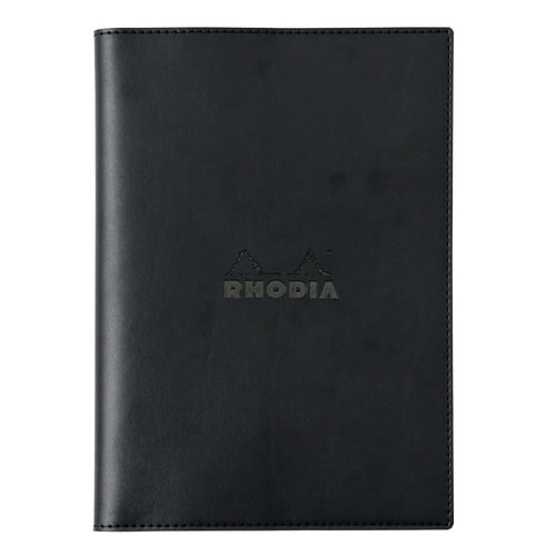 PUレザーカバー付ホチキス留めA5×3