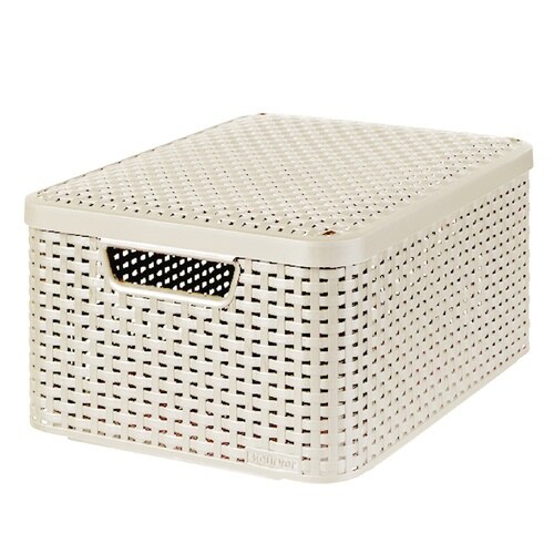 スタイル 収納ボックスM WH×3