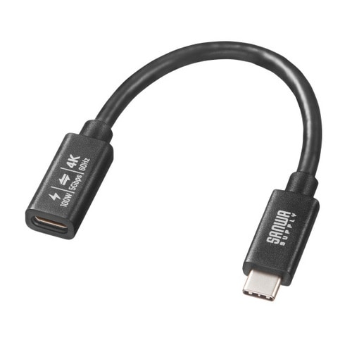 USB5Gbps Type−C延長ケーブル