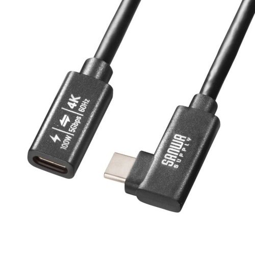 USB5Gbps Type−C延長ケーブル