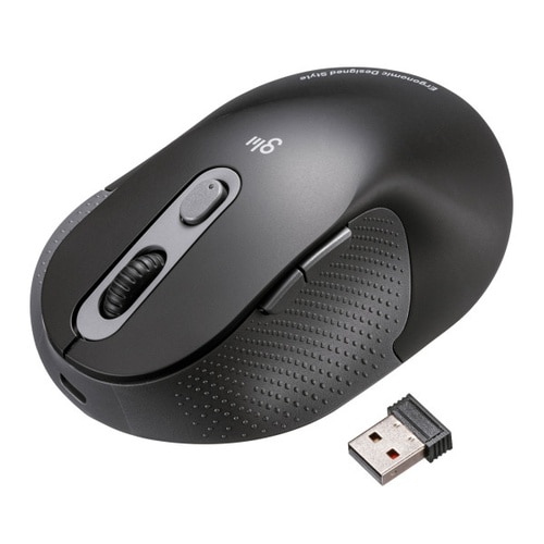 静音ワイヤレスエルゴノミクスマウス