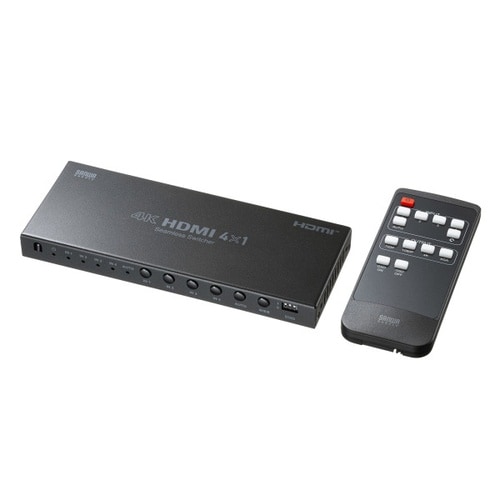 4入力1出力HDMI切替器(4K対応)