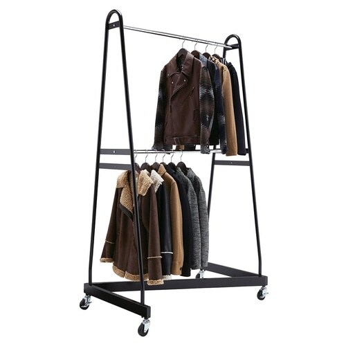 2段Zハンガーラック 黒