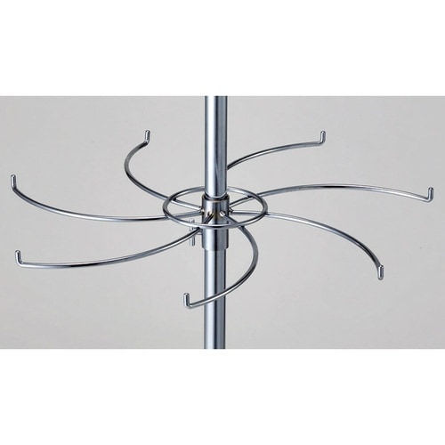 回転ハンガースタンド ともえ型フック