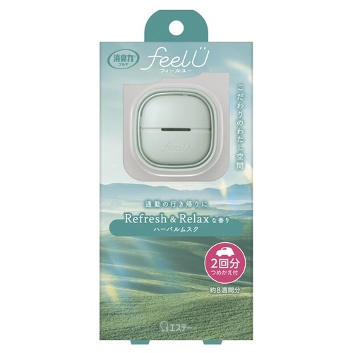 消臭力クルマfeelUクリップ本体Hムスク