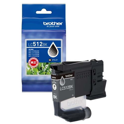 純正インク LC512BK ブラック