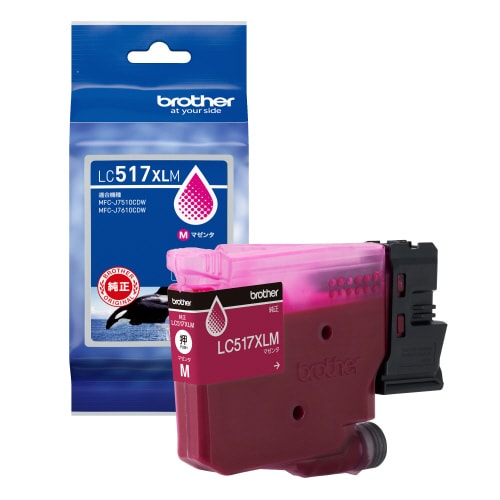 純正インク LC517XLM マゼンタ