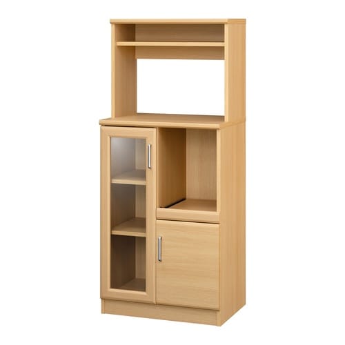 ベアルモ レンジ台食器棚 ナチュラル