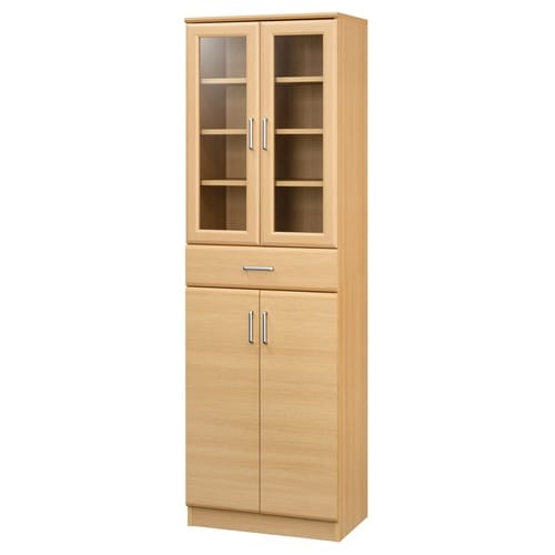 ベアルモ キッチン収納食器棚 ナチュラル