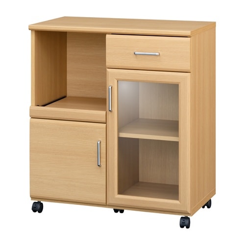 ベアルモ カウンターワゴンレンジ台 ナチュラル