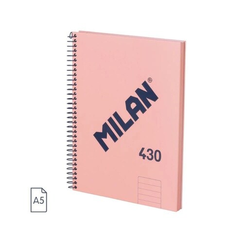 リングノート430 A5 罫線 ピンク