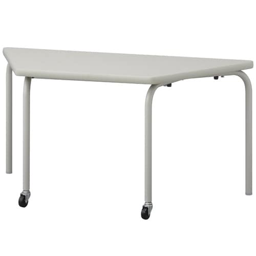 スタッキングテーブル台形グレーH700