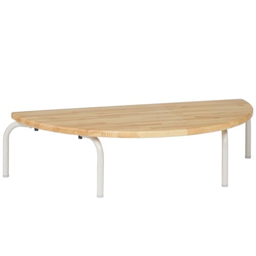 スタッキングテーブル半円形座卓パインH300