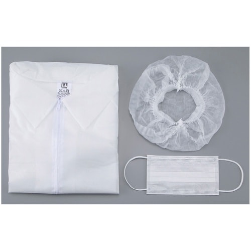 【ネームタグ貼付け導電ハンガー付】不織布