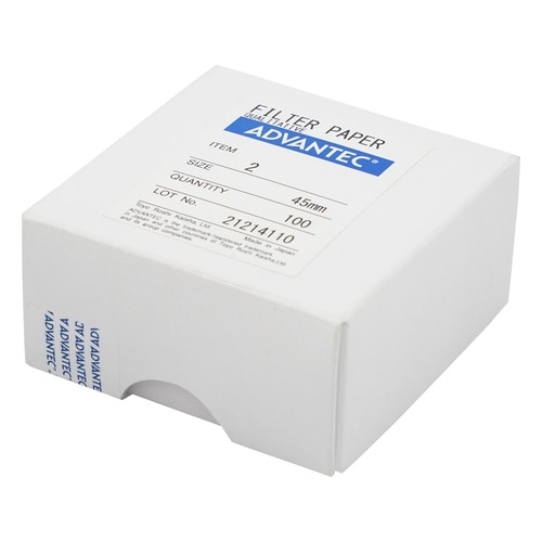 定性濾紙 No.2 Φ45 100枚入