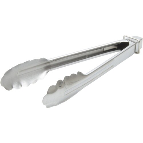 18−0万能トング小(24cm)角リング