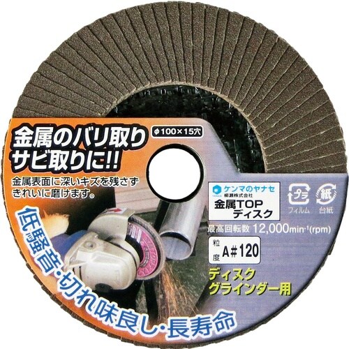 金属TOPディスク100×15A120