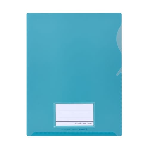 ワイドフォルダー ブルー CLK−240