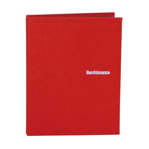 ミニポケットアルバム カード レッド X