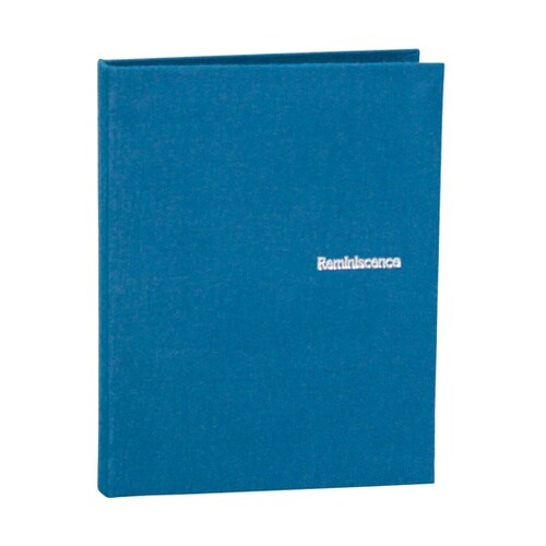 ミニポケットアルバム カード ブルー X