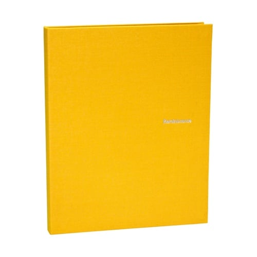ミニポケットアルバム Lサイズ イエロー