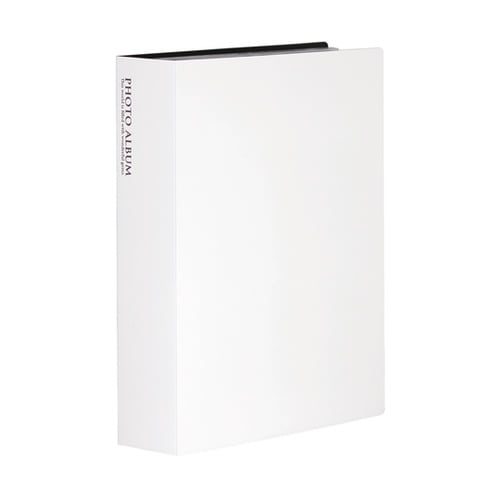 フォトアルバム 高透明 240枚 L 白